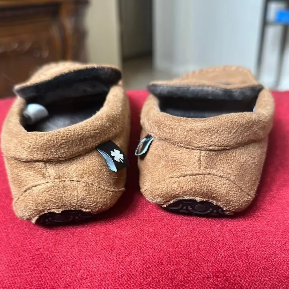 Lucky Brand Tan Kids Moccasins